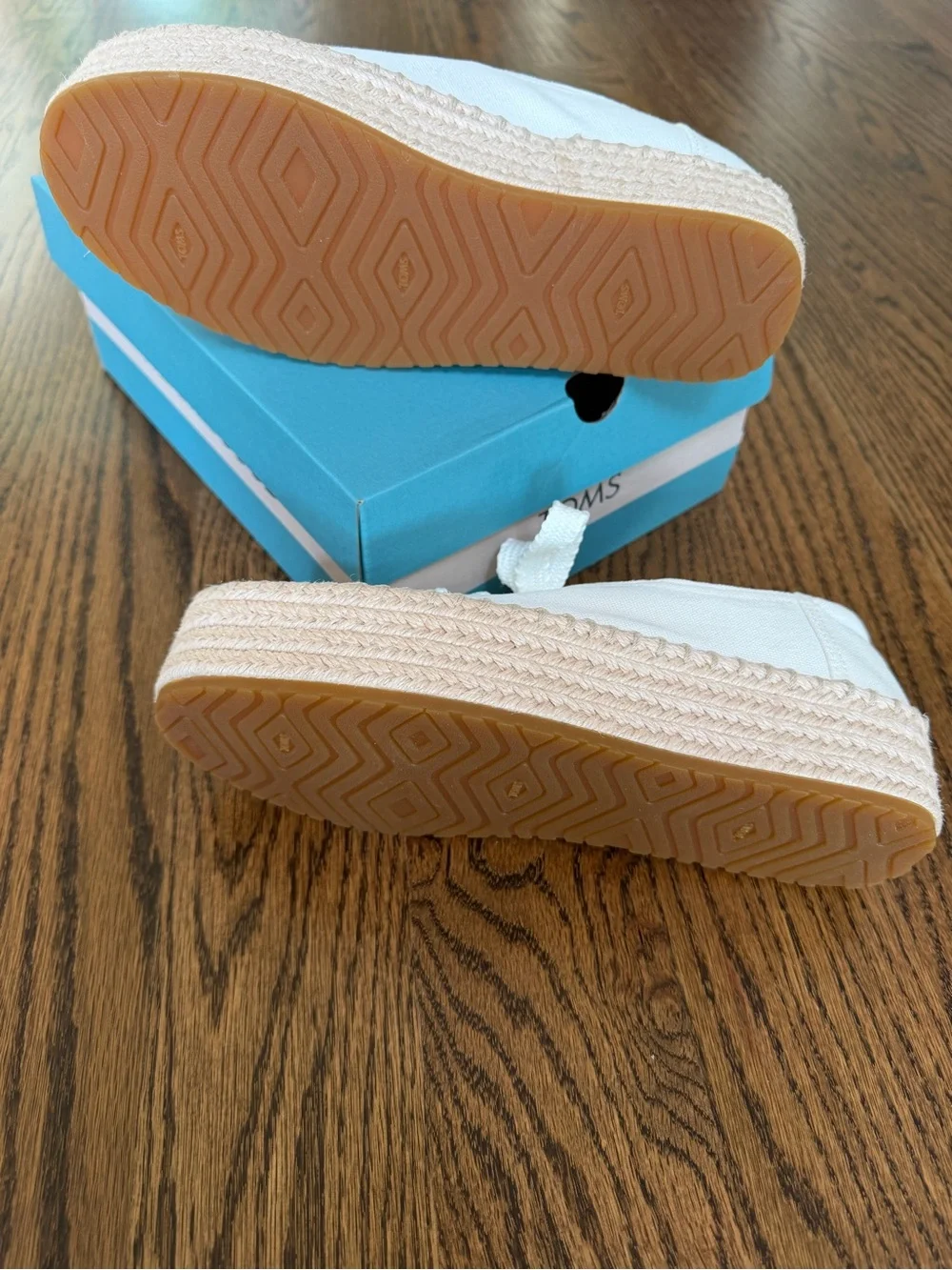 TOMS Valencia Lace-Up Platform Espadrille